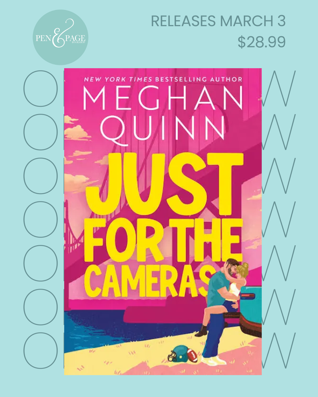 PRE-ORDER: Just for the Cameras - Releases March 3