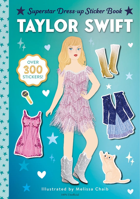 Taylor Swift: Superstar Dress up Sticker Book