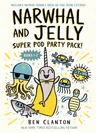 Narwhal and Jelly super pod party pack