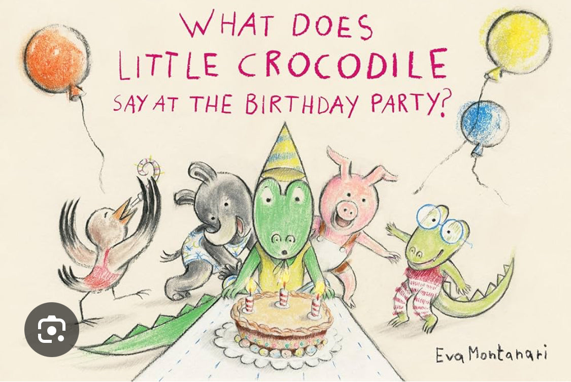 What Does Little Crocodile Say at the Birthday Party