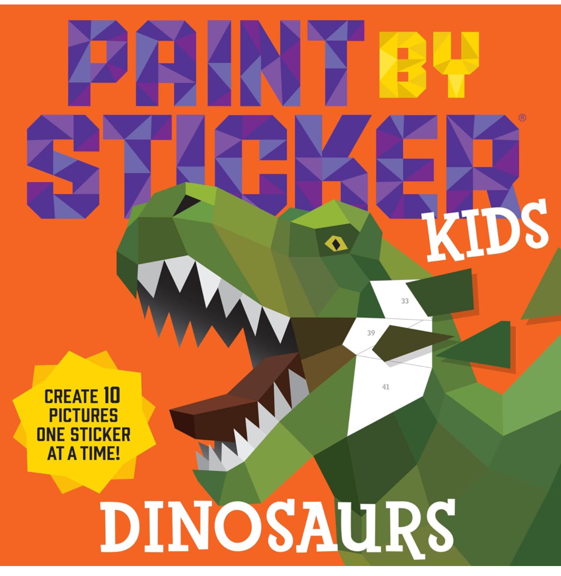 Paint by Stickers:Dinosaurs