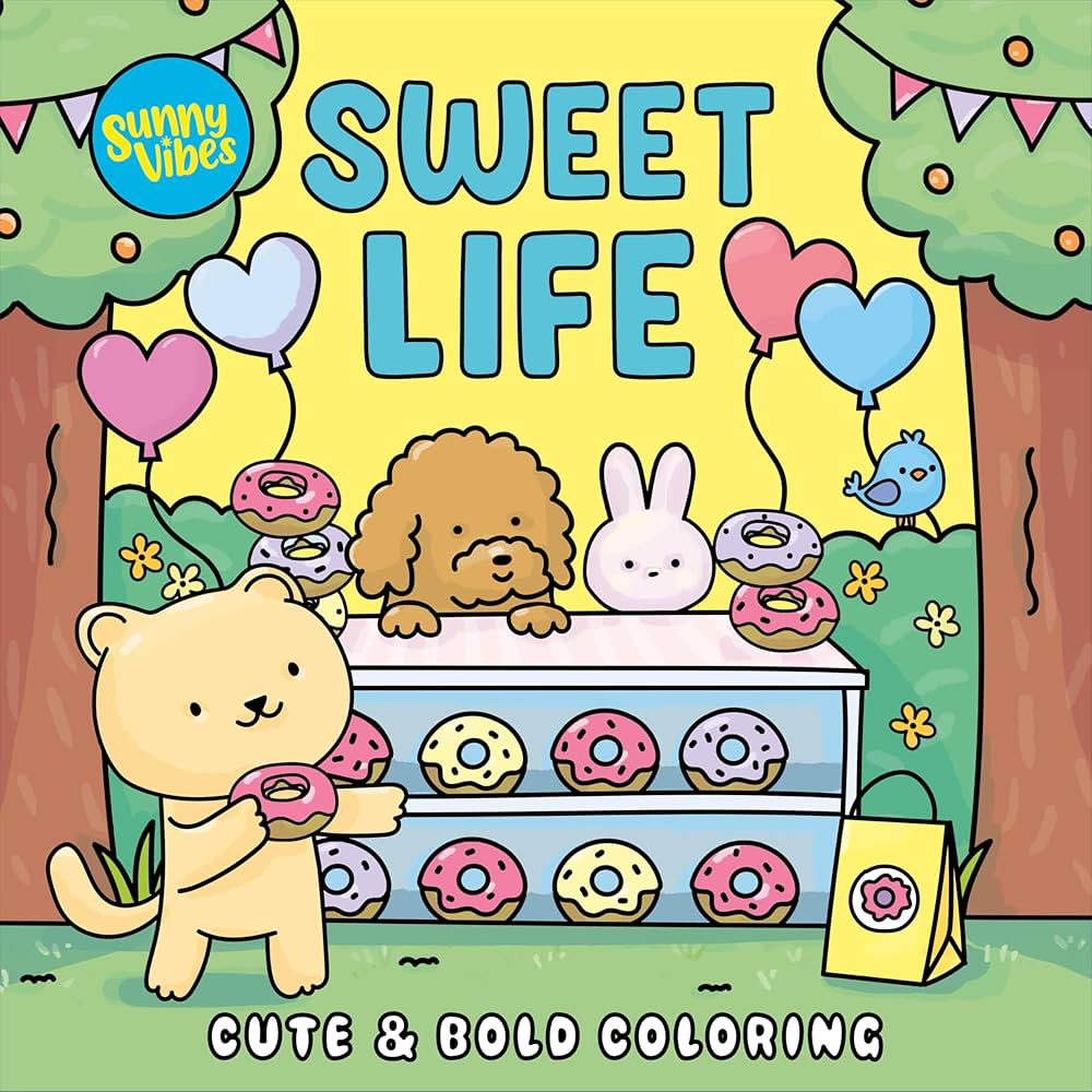 Sweet Life Coloring book