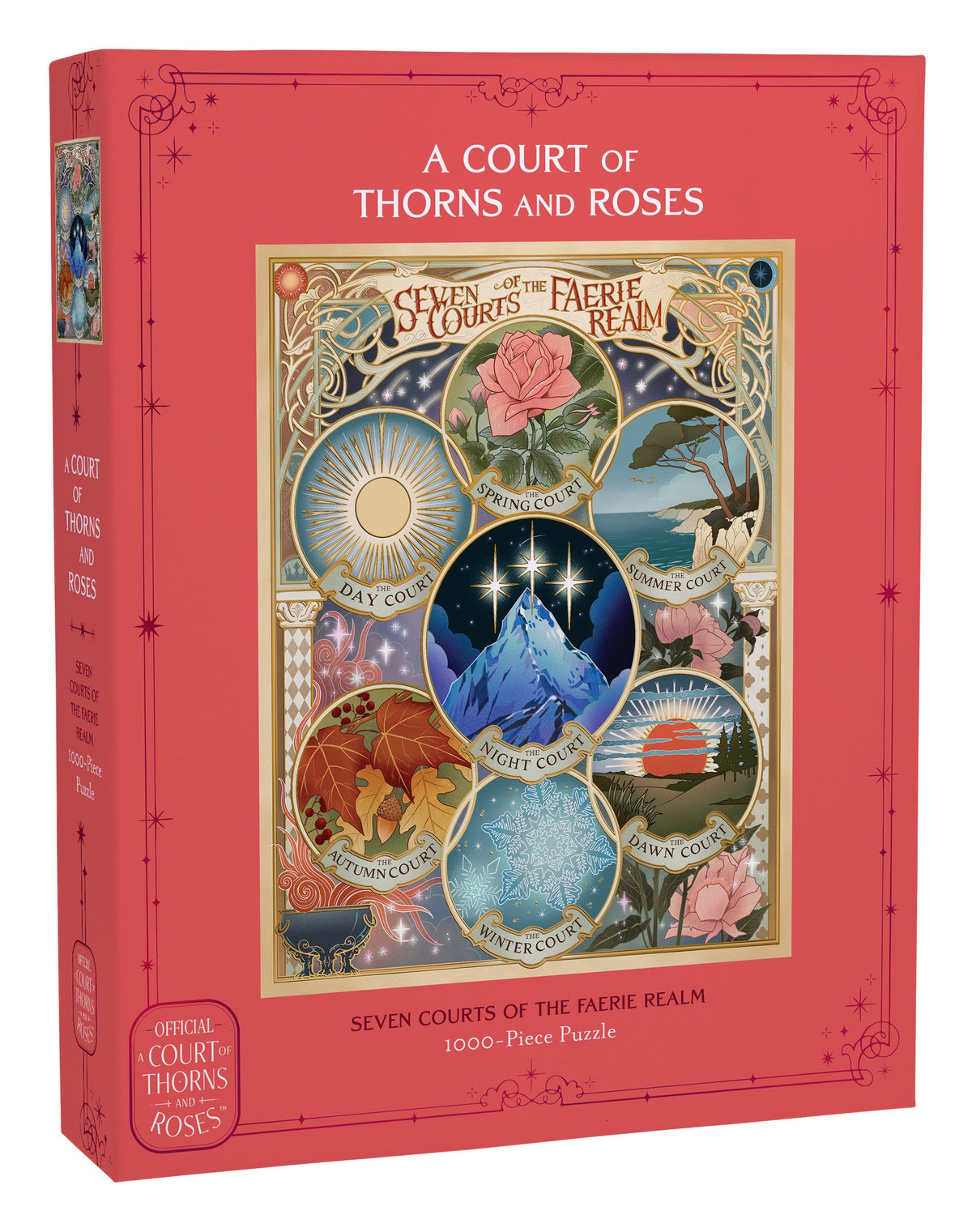 Seven Courts Of The Faerie Realm Puzzle - ACOTAR