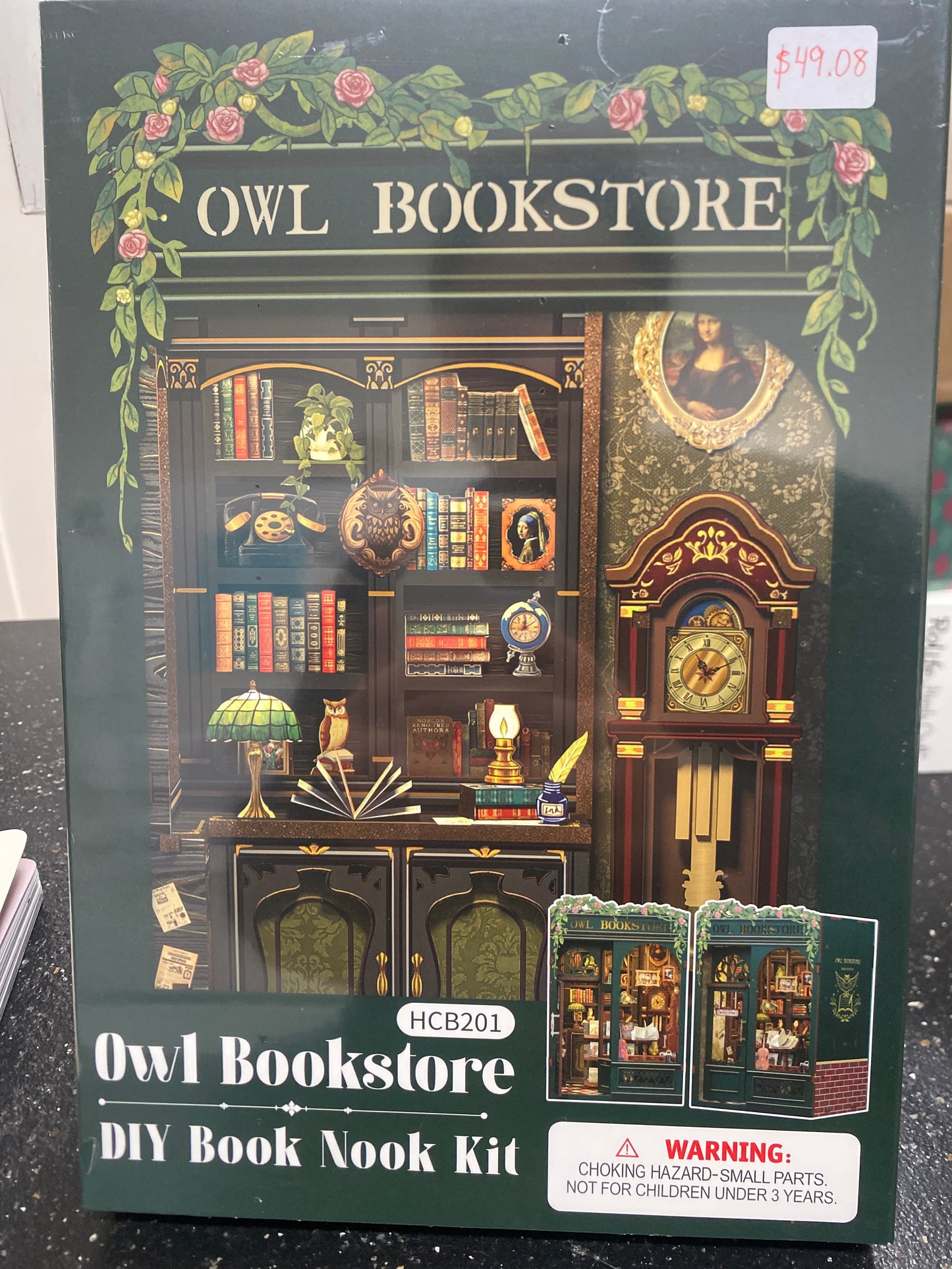 DIY Book Nook - Owl Bookstore