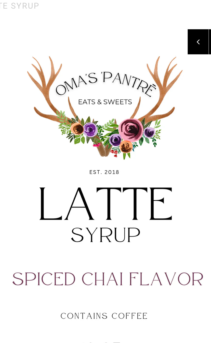 OMA's Pantre - Syrups