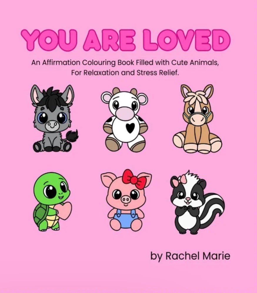 You Are Loved Colouring Book