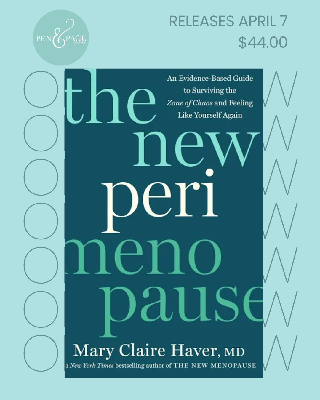 PRE-ORDER: The New Perimenopause - Releases April 7