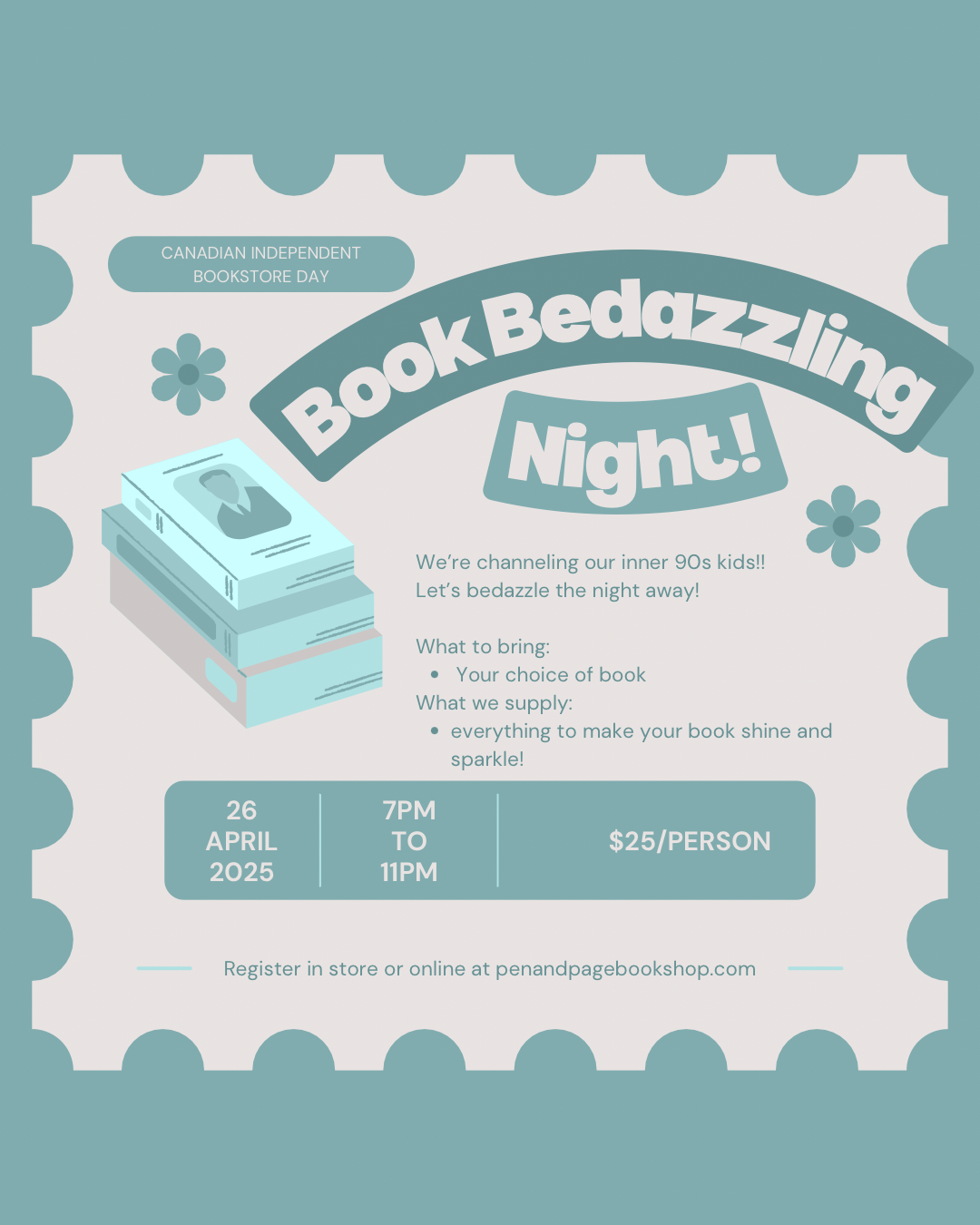 Book Bedazzling