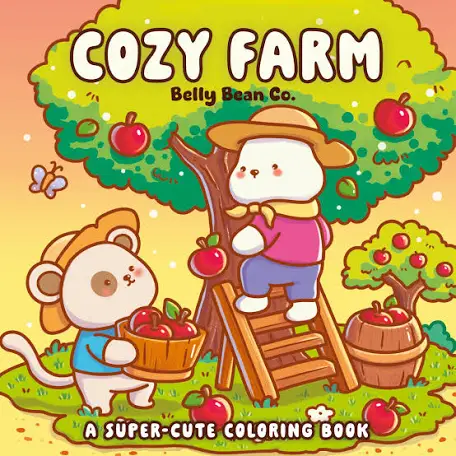 Cozy Farm Colouring Book