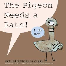The Pigeon needs a bath