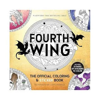 Fourth Wing Official Coloring & Sticker Book