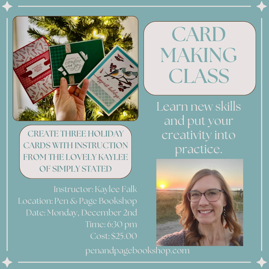 Holiday Card Making Class